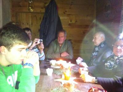 Gemütliches Beisammensein.